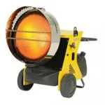Chauffage radiant fioul 46kW