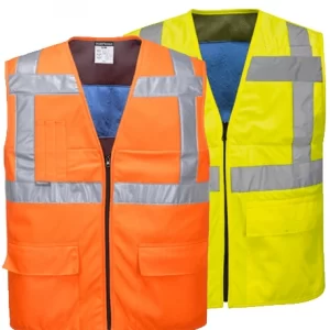 Gilet rafraîchissant haute visibilité