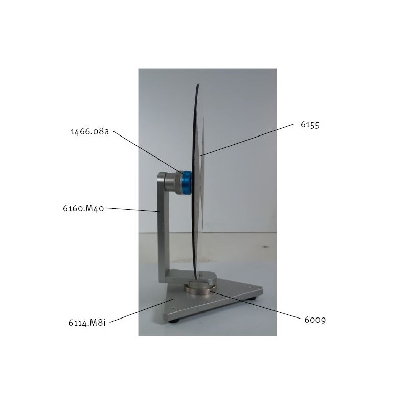 Embase triangle pour cibles av hémisphère Ø 1,5" (38,1 mm) – Image 2