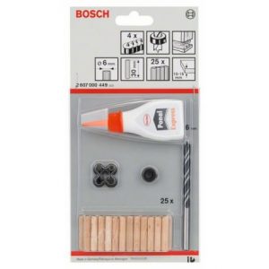 ENSEMBLE À TOURILLONNER DE 32 PIÈCES, 6 MM BOSCH
