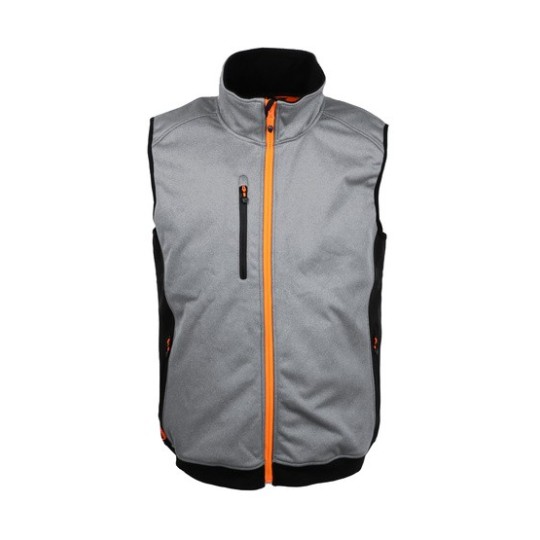 GILET SANS MANCHE SOFTSHELL 96% POLYSTER ET 4% ÉLATSTHANNE 300G/M2 GILGA GILGAM DE SINGER