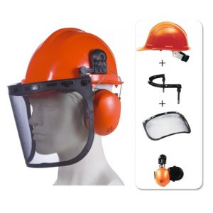 KIT FORESTIER (CASQUE + ANTI BRUIT + VISIÈRE)