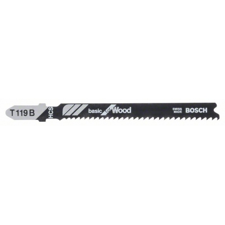 LAME DE SCIE SAUTEUSE T 119 B BASIC FOR WOOD