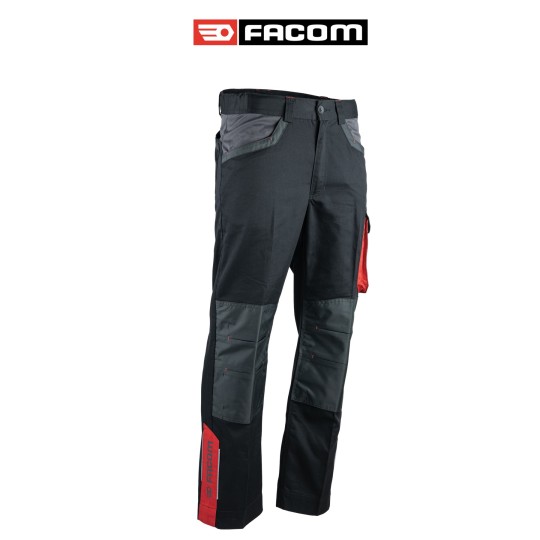 Pantalon De Travail Delta Plus MACH2 WINTER - 65% Polyester 35% Coton, Doublure Flanelle, 8 Poches, Taille élastiquée
