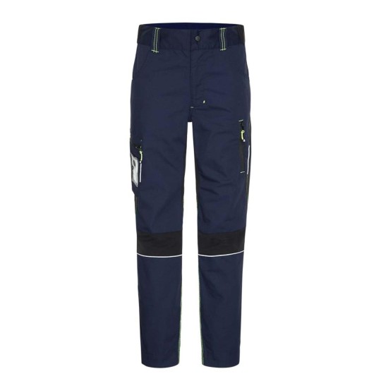 PANTALON DE TRAVAIL LUCIE BLEU OU NOIR RIPSTOP POLYESTER POUR FEMME DE NORTH WAYS