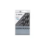 COFFRET DE 10 FORETS HÉLICOÏDAUX HSS POINTTEQ, 1 - 10 MM BOSCH