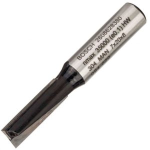 FRAISE À RAINURER DROIT, 8 MM, D1 7 MM, L 19,6 MM, G 51 MM BOSCH