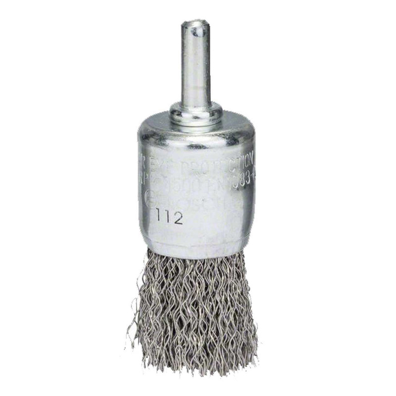 BROSSE SUR TIGE 25 MM À FILS D’ACIER ONDULÉS 0,3 MM BOSCH