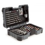 ASSORTIMENT DE 35 FORETS HSS-G ET EMBOUTS DE VISSAGE EXTRA HARD, PH, PZ, SL, H, T BOSCH