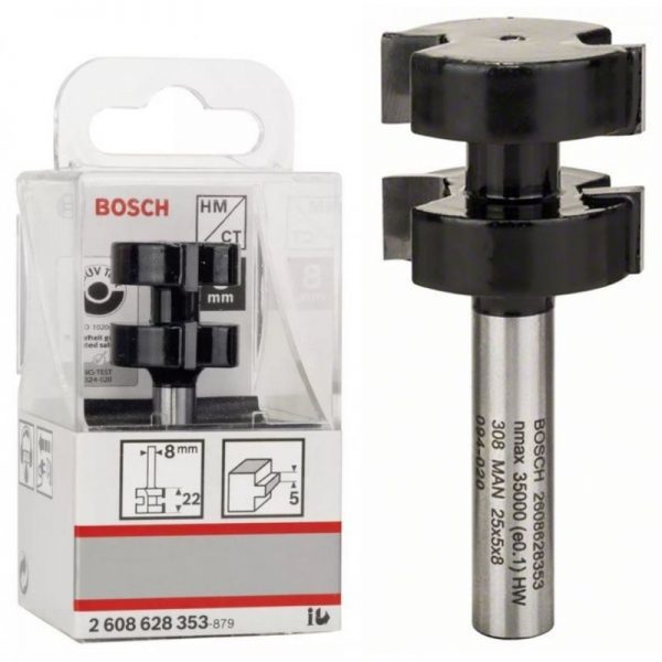 Bosch Fraise à Arrondir Expert For Wood – Rayon 2 Mm, 12.7 Mm, Carbure Microteq Pro
