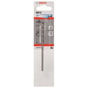 FORETS À MÉTAUX RECTIFIÉS HSS-G, DIN 340, SÉRIE LONGUE BOSCH