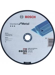 DISQUE À TRONÇONNER STANDARD FOR METAL BOSCH